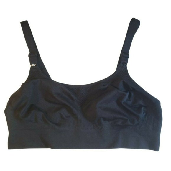 Warner's Easy Does It Collection RQ3451A Wire-Free Medium Black New with Tags - Picture 3 of 7